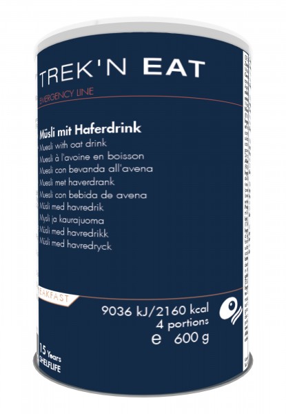 Trek'n Eat Müsli mit Haferdrink-EL