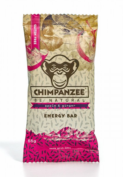 Chimpanzee Energy Bar Apple & Ginger