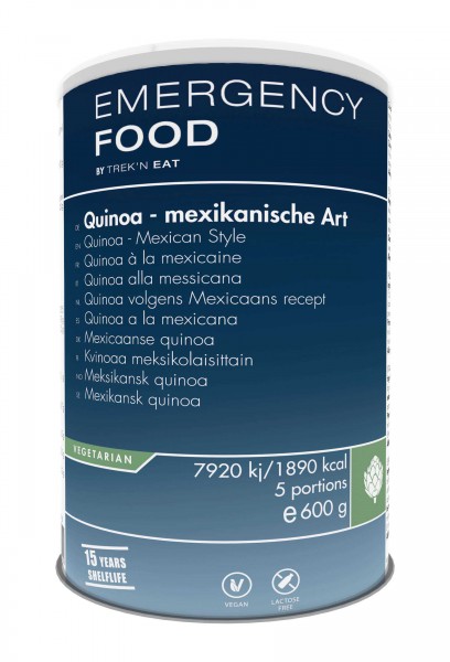 Emergency Food Quinoa - Mexikanische Art-vegan