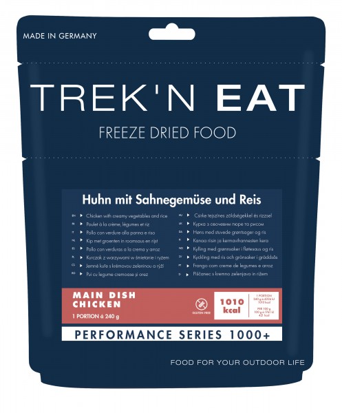 Trek'n Eat Huhn mit Sahnegemüse und Reis PS1000+