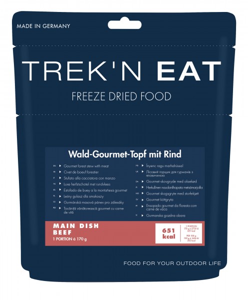 Trek'n Eat Wald-Gourmet-Topf mit Rind
