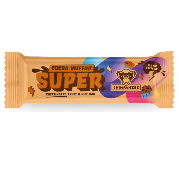 Chimpanzee Super Bar Cocoa Muffin + Caffein