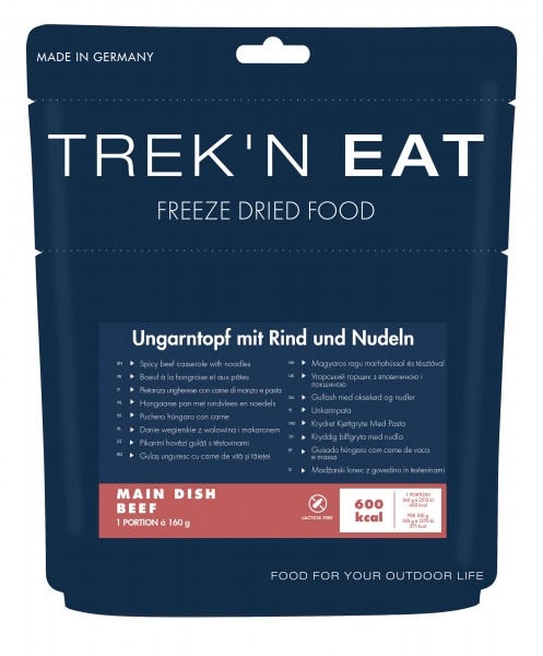 Trek'n Eat Ungarntopf mit Rind und Nudeln