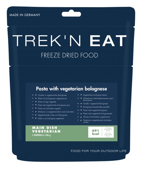 Trek'n Eat Nudeln in vegetarischer Bolognese