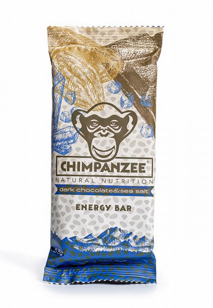 Chimpanzee Energy Bar Dark Chocolate & Sea Salt