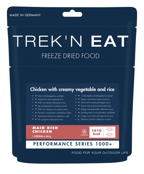 Trek'n Eat Huhn mit Sahnegemüse und Reis PS1000+