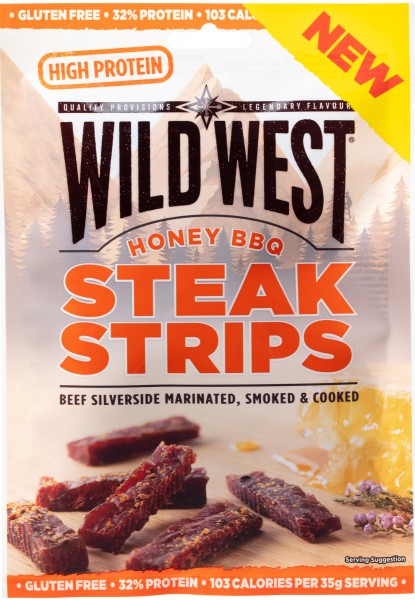 Wild West Steak Strips Honey BBQ