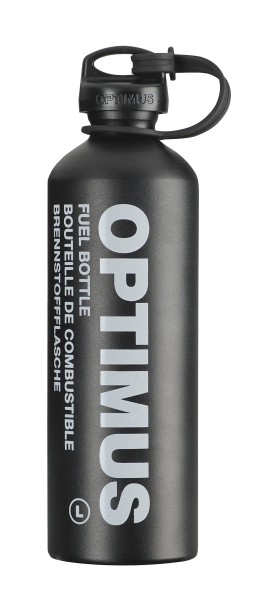 Optimus Brennstoffflasche Schwarz (Verschluss mit Kindersicherung)