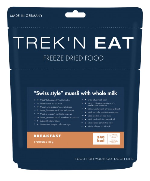 Trek'n Eat Müsli "Schweizer Art" mit Vollmilch
