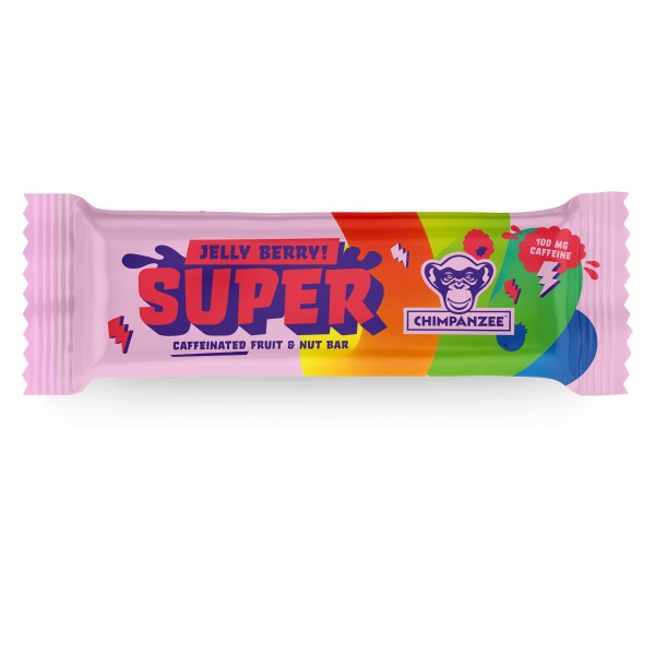 Chimpanzee Super Bar Jelly Berry + Caffein