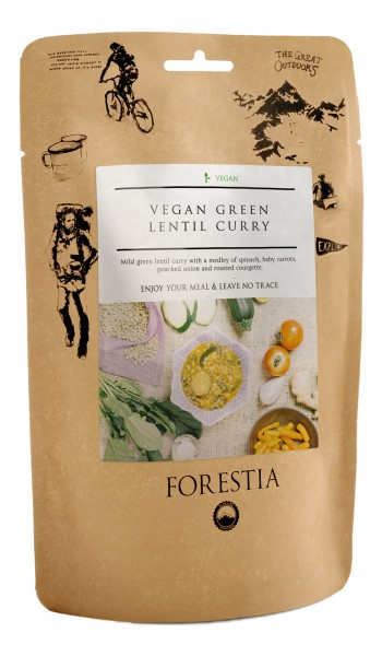 Forestia Veganes Curry mit grünen Linsen-PO