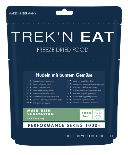 Trek'n Eat Nudeln mit buntem Gemüse PS1000+