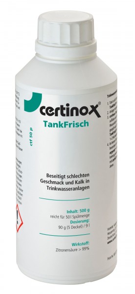 Certinox TankFrisch 50 P Wasserentkeimung Tankreinigung