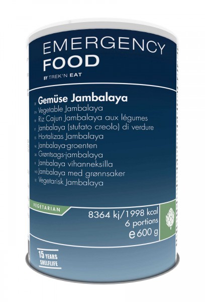 Emergency Food Gemüse Jambalaya
