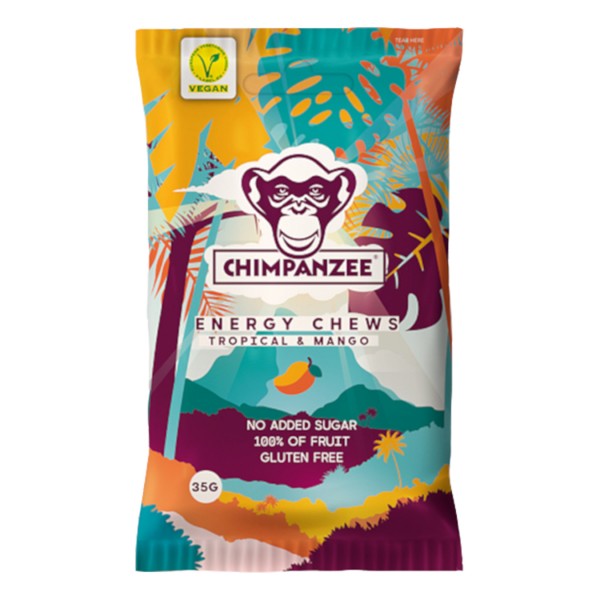 Chimpanzee Energy Chews Tropical & Mango 35g