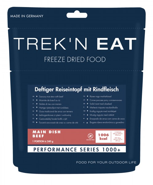 Trek'n Eat Deftiger Reiseintopf mit Rindfleisch PS1000+